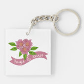 Porte-clés Joyeuse fête des grands-parents (Dos)
