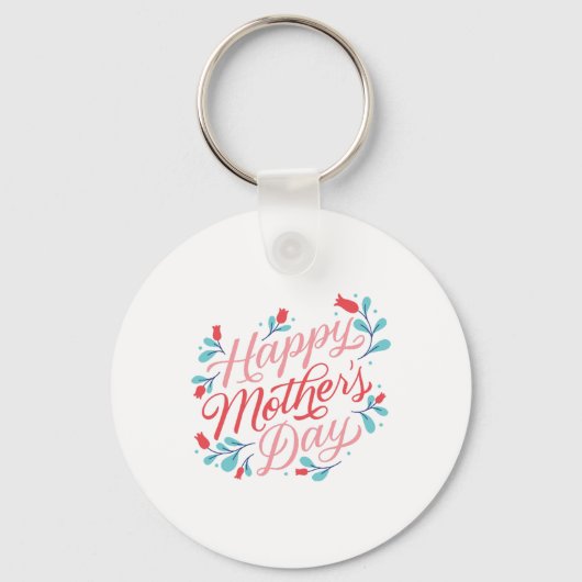Porte-clés Joyeuse fête des Mères (Recto)