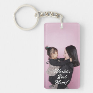 Porte-clés Joyeuse fête des Mères Meilleure Maman Moderne Pho