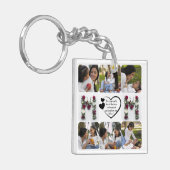 Porte-clés Joyeuse fête des mères Photo personnalisée (Devant gauche)