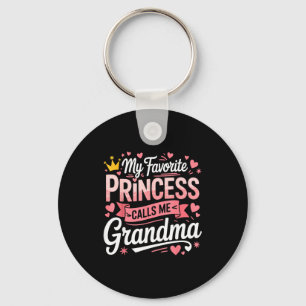 Porte-clés Joyeuse fête des mères princesse préférée appelle