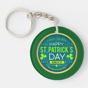 PORTE-CLÉS JOYEUSE SAINT-PATRICK, "LA CHANCE DES IRLANDAIS"