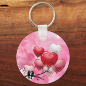 Porte-clés Joyeuse Saint-Valentin (Recto)