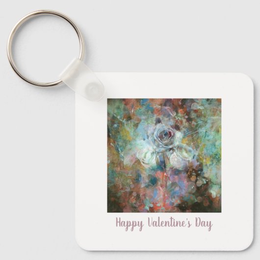 Porte-clés Joyeuse Saint-Valentin. (Recto)