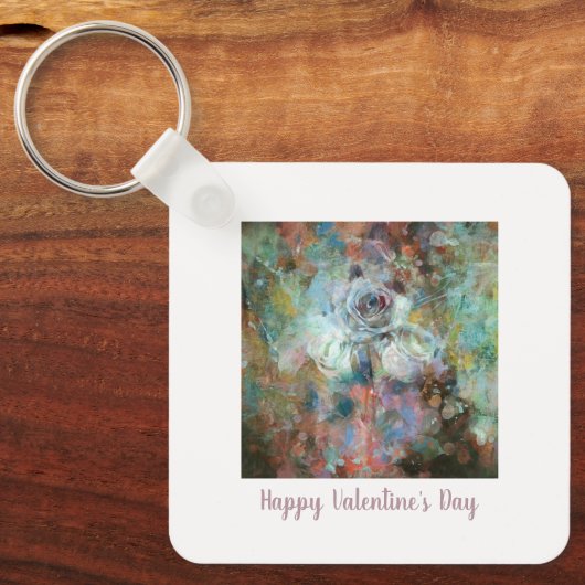 Porte-clés Joyeuse Saint-Valentin. (Recto)