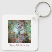 Porte-clés Joyeuse Saint-Valentin. (Dos)