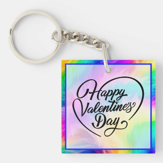 Porte-clés Joyeuse Saint-Valentin-23823 (Devant)