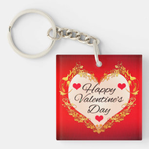 Porte-clés Joyeuse Saint-Valentin !-47949