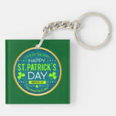 Porte-clés Joyeuse St. Patrick, "Chance des Irlandais" (Dos)