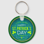 Porte-clés Joyeuse St. Patrick, "Chance des Irlandais" (Recto)