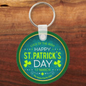 Porte-clés Joyeuse St. Patrick, "Chance des Irlandais" (Recto)