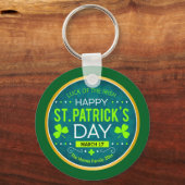 Porte-clés Joyeuse St. Patrick, "Chance des Irlandais" (Recto)