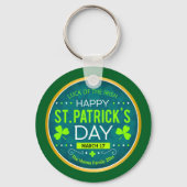 Porte-clés Joyeuse St. Patrick, "Chance des Irlandais" (Verso)