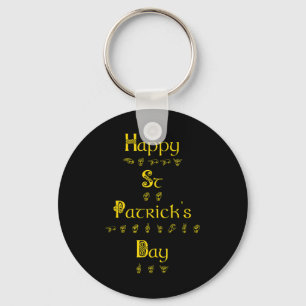 Porte-clés Joyeuse St Patrick Deaf Pride Langue des Signes