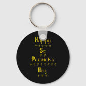 Porte-clés Joyeuse St Patrick Deaf Pride Langue des Signes (Verso)