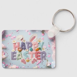 Porte-clés Joyeuses Pâques "Latch Yarn"