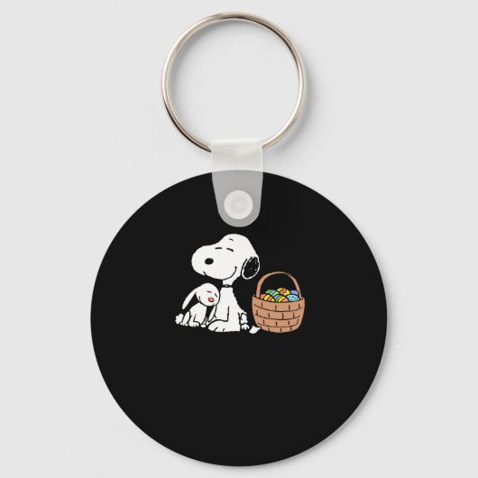 Porte-clés Joyeuses Pâques Peanuts  (Recto)