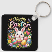 Porte-clés Joyeuses Pâques Petit Lapin (Dos)