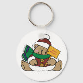 Porte-clés Joyeuses vacances Ours de Noël (Verso)