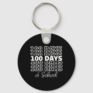 Porte-clés Joyeux 100 Jours D'école 100e Jour D'école Enseign