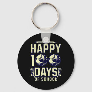 Porte-clés Joyeux 100 Jours D'école Enseignant 100ème Jour Fo