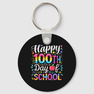 Porte-clés Joyeux 100e jour d'école 100 jours d'école Enseign