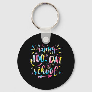 Porte-clés Joyeux 100ème Jour De Chemise D'École Pour Les Étu