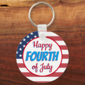 Porte-clés Joyeux 4 Juillet (Recto)