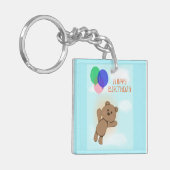 Porte-clés Joyeux anniversaire (Devant gauche)