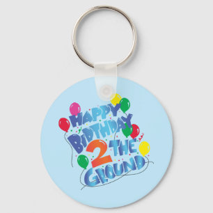 Porte-clés Joyeux anniversaire