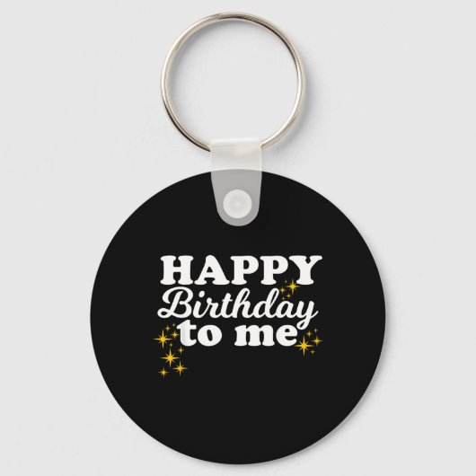 Porte-clés Joyeux Anniversaire à Moi (Recto)