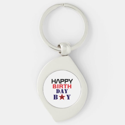 Porte-clés Joyeux anniversaire BoY (Devant)
