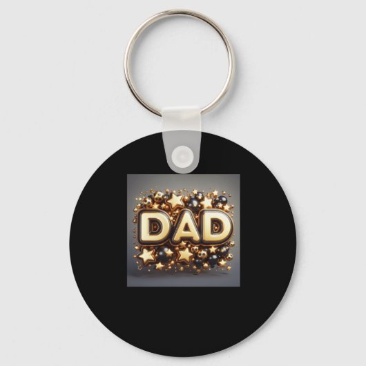 Porte-clés Joyeux anniversaire papa2 (Recto)