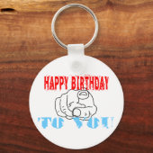 Porte-clés Joyeux Anniversaire Pour Vous (Recto)