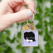 Porte-clés Joyeux anniversaire Ultra mignonne Anime Boy (main)