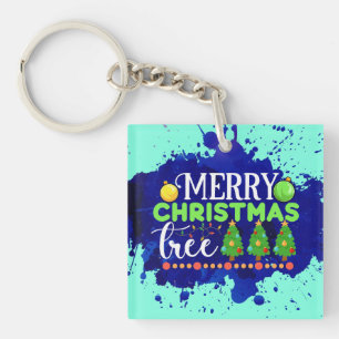 Porte-clés Joyeux arbre de Noël-34564
