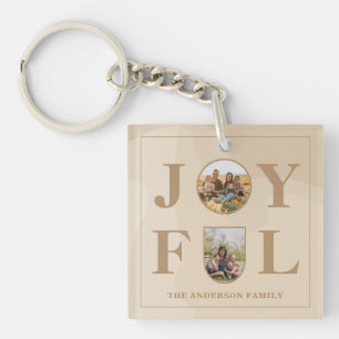 Porte-clés Joyeux Arche minimaliste moderne Beige Arc Deux