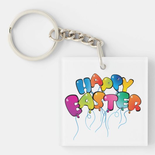 Porte-clés Joyeux Ballons de Pâques (Devant)