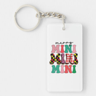 Porte-clés Joyeux cadeau de Noël Mimi