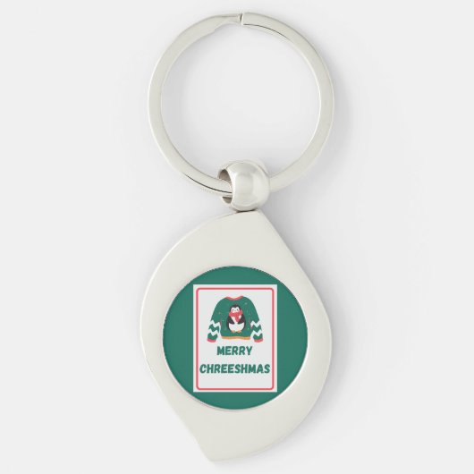 Porte-clés Joyeux Chreeshmas Penguin (Devant)