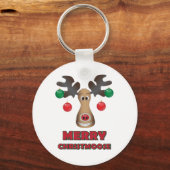 Porte-clés Joyeux Christmoose ! (Recto)
