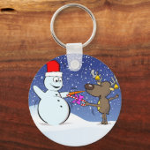 Porte-clés Joyeux clôtures ! (Recto)