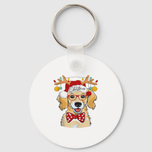 Porte-clés Joyeux Costume de Noël Reindeer mignonne Père Noël