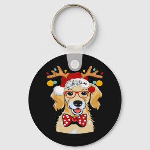 Porte-clés Joyeux Costume de Noël Reindeer mignonne Père Noël