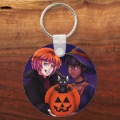 Porte-clés Joyeux costumes d'Halloween (Recto)