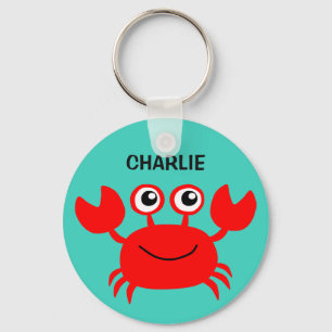 Porte-clés Joyeux Crabe porte - clés sur mesure