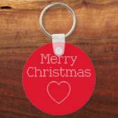 Porte-clés Joyeux croix de Noël (Recto)