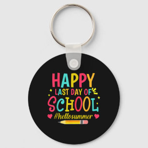 Porte-clés Joyeux Dernier Jour d'École Bonjour l'Été