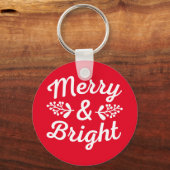 Porte-clés Joyeux et bon Noël (Recto)