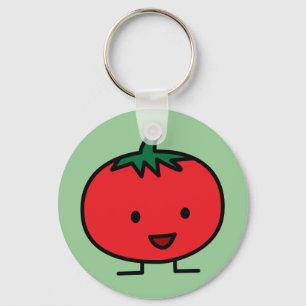 Porte-clés Joyeux Fruit de tomate de légumes rouges